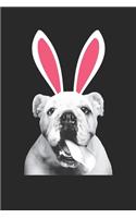 Bulldog Journal - Bulldog Notebook - Easter Gift for Bulldog Lovers