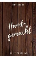 Handgemacht Notizbuch Do it yourself