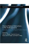 Human-Nature Interactions in the Anthropocene