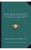 Acta Mar Kardaghi