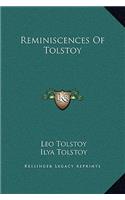Reminiscences of Tolstoy