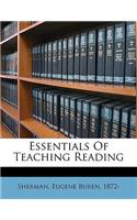 Essentials of Teaching Reading
