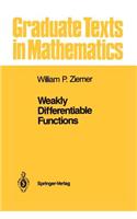 Weakly Differentiable Functions