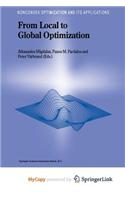 From Local to Global Optimization