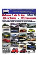 The Most Complete Car Encyclopedia - Volume I - AA to Am - Full Color Edition