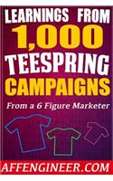 Learnings From 1,000 Teespring Campaigns: From a SIX Figure Marketer