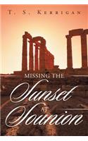 Missing the Sunset at Sounion