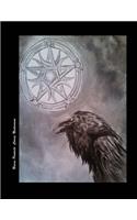 Raven Pentacle notebook
