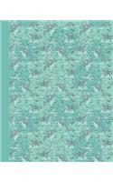 Journal: Baby Pegasus (Aqua) 8x10 - Graph Journal - Journal with Graph Paper Pages, Square Grid Pattern: Baby Pegasus (Aqua) 8x10 - Graph Journal - Journal with Graph Paper Pages, Square Grid Pattern