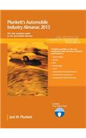 Plunkett's Automobile Industry Almanac 2013