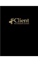 Client Data Organizer Log Book: Client Tracking Book with Alphabet Tabs - Customer Log - Profile Tracker - Nail Baber Salon Hairstylist Log Book - Information Keeper Book(6 Client Organizer Notebook)