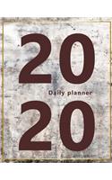 Daily Planner: Large, 1 day per page. Daily Schedule, Goals, To-Dos, Assignments and Tasks. Includes Gratitude section, Meal planner, Mood and Water intake tracker