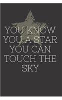 You Know You A Star You Can Touch The Sky - Lizzo Journal