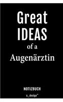 Notizbuch für Augenärzte / Augenarzt / Augenärztin