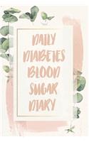 Daily Diabetes Blood Sugar Diary