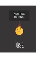 knitting journal ideas.