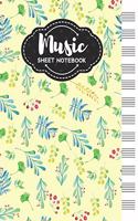 Music Sheet Notebook