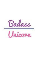Badass Unicorn: Journal for Girls to Write in (110 Pages Blank Lined Notebook) (6x9)
