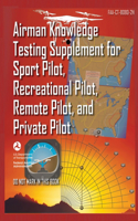 Airman Knowledge Testing Supplement for Sport Pilot, Recreational Pilot, Remote (Drone) Pilot, and Private Pilot FAA-CT-8080-2H