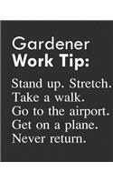 Gardener Work Tip