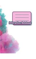 Interactive Notebook: 8.5 X 11 Blank Inb Composition Book: Pre-Made Table of Contents, Numbered Pages, Sketch Paper (Left Output Side), Wide Ruled (Right Input Side) Glos