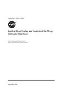 Vertical Drop Testing and Analysis of the Wasp Helicopter Skid Gear