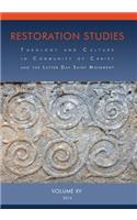 Restoration Studies, Vol. XV
