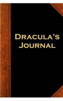 Dracula's Journal Vintage Style: (Notebook, Diary, Blank Book)