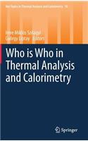 Who Is Who in Thermal Analysis and Calorimetry