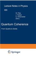 Quantum Coherence