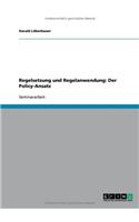 Regelsetzung und Regelanwendung
