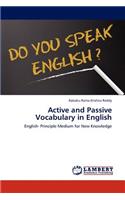 Active and Passive Vocabulary in English