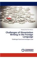 Challenges of Dissertation Writing in the Foreign Language