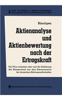 Aktienanalyse Und Aktienbewertung Nach Der Ertragskraft