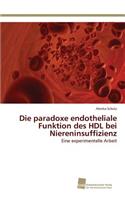 Die paradoxe endotheliale Funktion des HDL bei Niereninsuffizienz: (German)