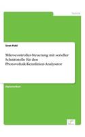 Mikrocontroller-Steuerung mit serieller Schnittstelle für den Photovoltaik-Kennlinien-Analysator