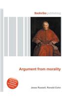 Argument from Morality