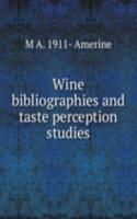 Wine bibliographies and taste perception studies