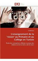L'Enseignement de la 