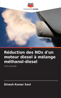 Réduction des NOx d'un moteur diesel à mélange méthanol-diesel
