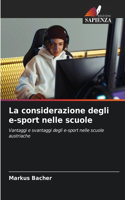 considerazione degli e-sport nelle scuole