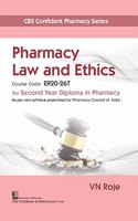 Cbs Confident Pharmacy Series Pharmacy Law And Ethics For Second Year Diploma In Pharmacy