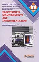 ELECTRONICS MEASUREMENTS AND INSTRUMENTATION - For Diploma in Electronics & Telecommunication Engineering - As per MSBTE's 'I' Scheme Syllabus - Second Year (SY) Semester 3 (III)