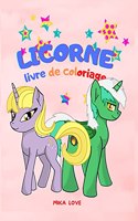 Licorne Livre de Coloriage: Enfants de 2-4-6 ans, Coloriage amusant, Livre de Coloriage de Licornes pour Enfants.