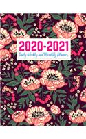 2020-2021 Daily Weekly and Monthly Planner