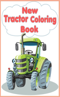 New Tractor Coloring Book