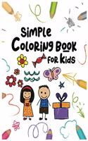 Simple Coloring Book For Kids