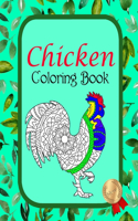 Chicken Coloring Book