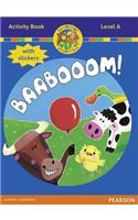 Jamboree Storytime Level A: Baabooom Activity Book with Stickers: (Jamboree Storytime)