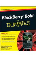 BlackBerry Bold For Dummies